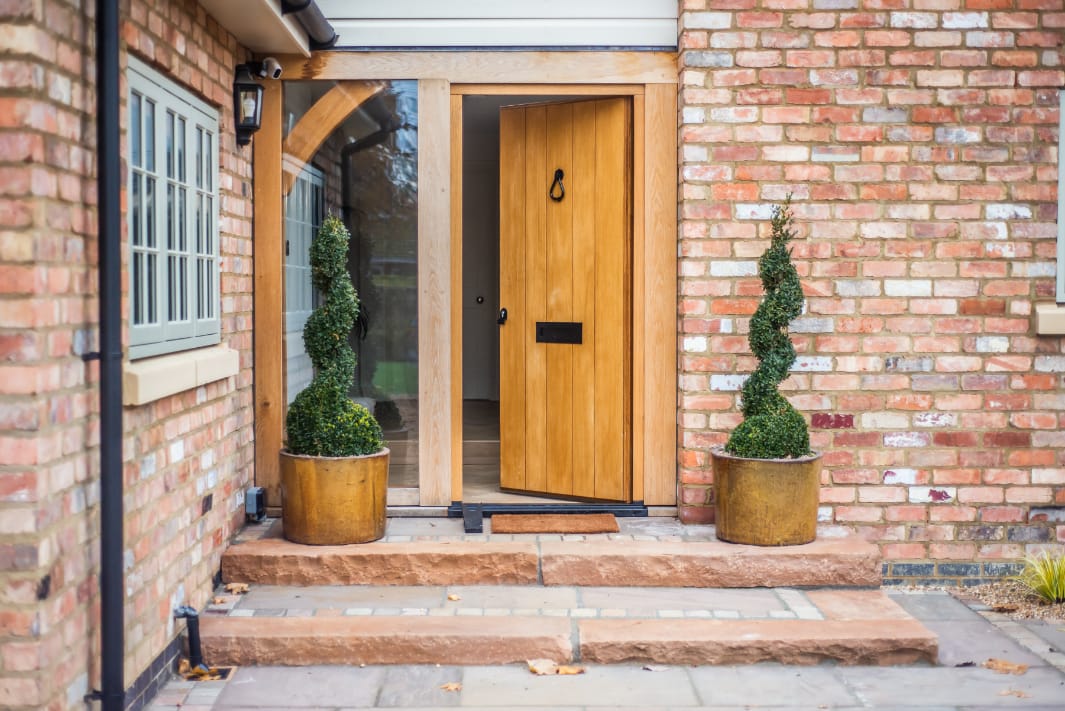 Bespoke Lignum Timber Door