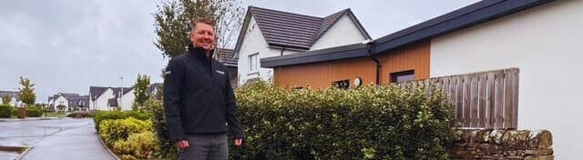 Eoghainn Mitchell of kirkwood Timber Frame