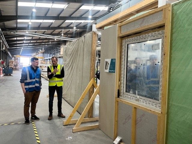 Students from Robert Gordon University visit Kirkwood Timber Frame