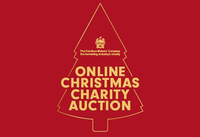 The Furniture Makers' Company is hosting an Online Christmas Charity Auction until December 16, aiming to raise at least £10,000.