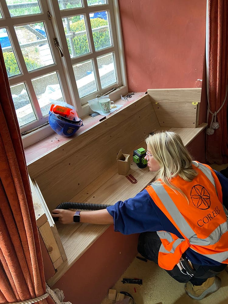 Paige Kavanagh of Corbel Conservation has been shortlisted for the Apprentice of the Year Award at the BWF Awards 2024.