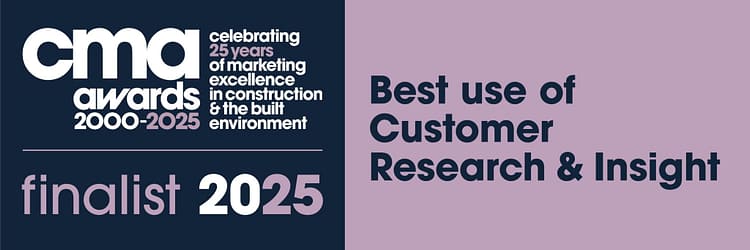 Breedon and MRA Research shortlisted for Construction Marketing Award 2025