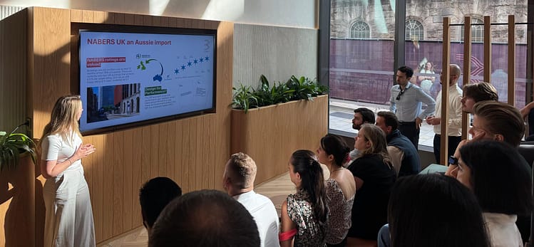 G4C presented during a tour of Three Chamberlain Square