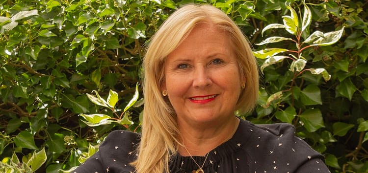 FDM's Nicola John celebrated winning the Fire Solution of the Year award