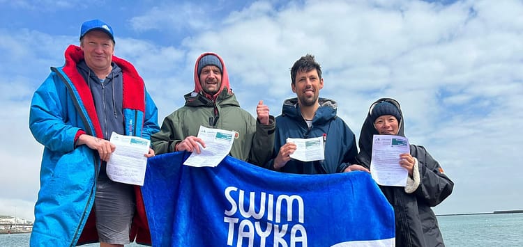 Robin Nicholson and Team SwimTayka