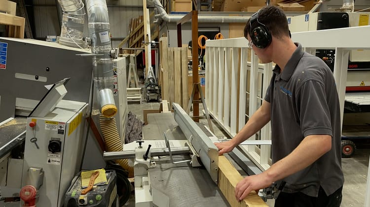 Precision Carpentry and Joinery offer apprenticeships to those wanting to get into the sector