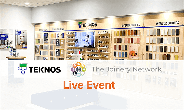 The Joinery Network and Teknos are hosting an open day on 26 March, featuring demonstrations on the LIGNUM system for enhancing timber window and door businesses.
