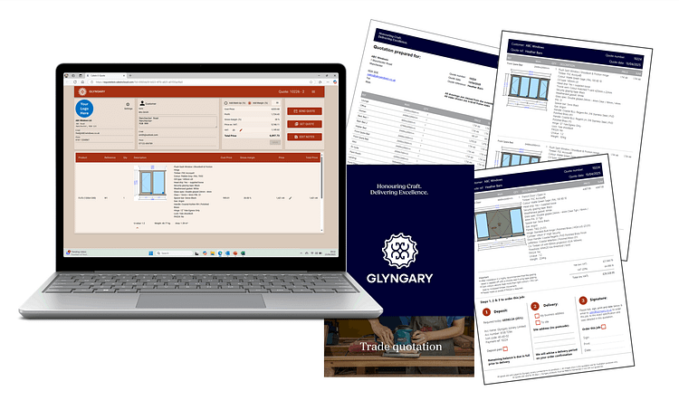 Glyngary's new e-quote Software