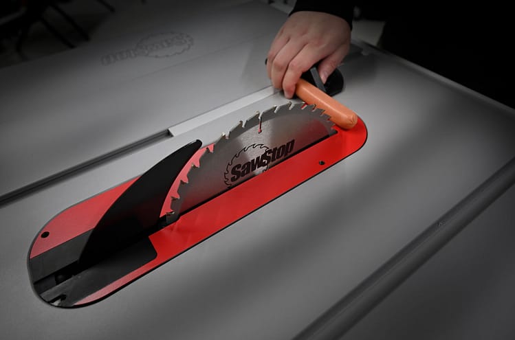 SawStop will be exhibiting its Professional Cabinet Saw at the Professional Woodworking Expo