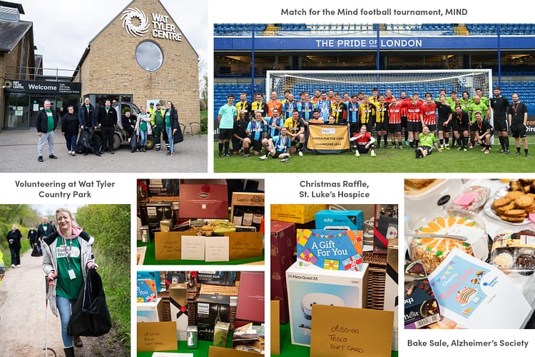 In 2024, IronmongeryDirect staff raised over £6,000 for various charities, including Basildon Mind and Macmillan Cancer Support, through fundraising and volunteering efforts.