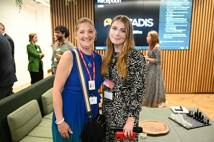 Sarah Ball at the CRASH Spring Event