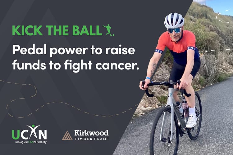 Malcolm Thomson is taking on the Kick the Ball challenge for UCAN