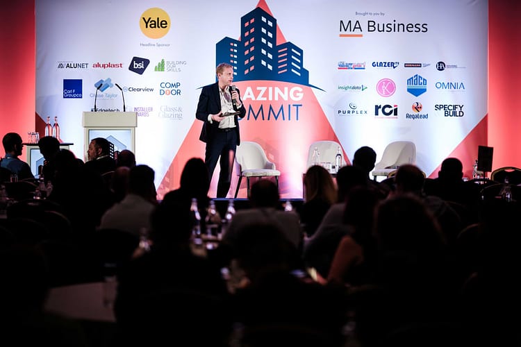Chris Beck at the Glazing Summit 2024