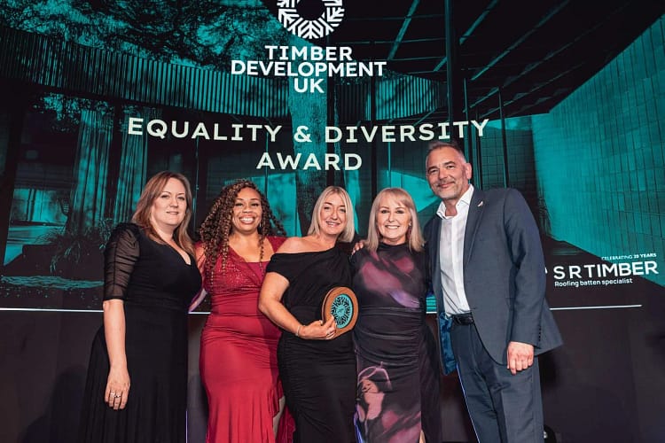 Women in Timber (WIT) was one of seven award winners at the TDUK Awards