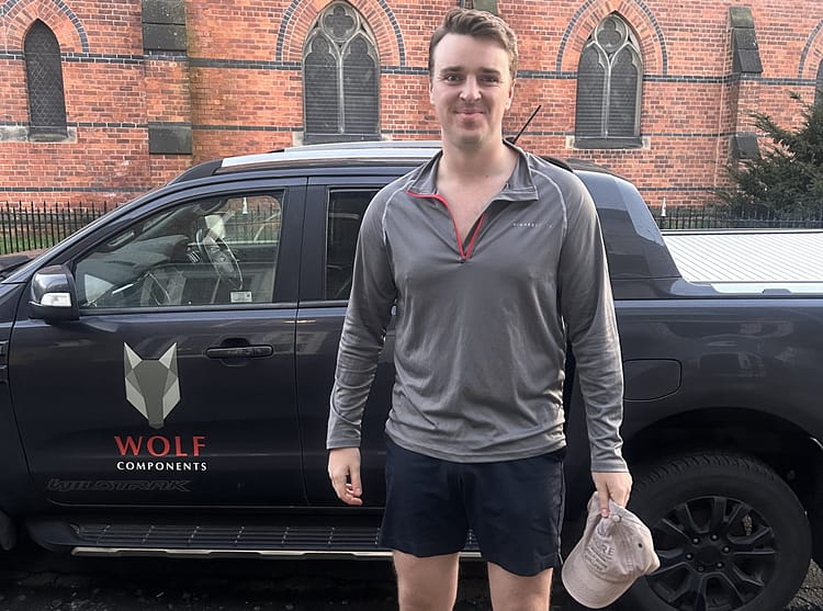 George Joyce is running the London Marathon in aid of The Furniture Makers' Company