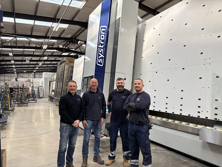 SGP team with Systron machine