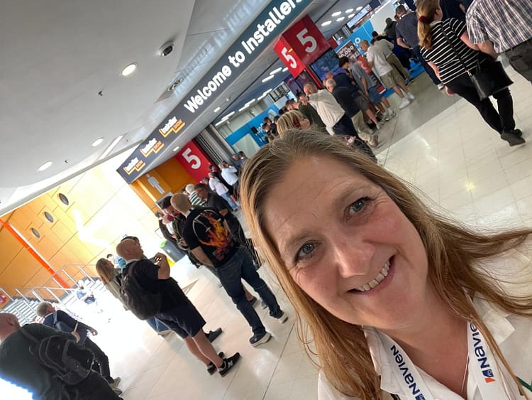 Sarah Ball at InstallerShow 2025