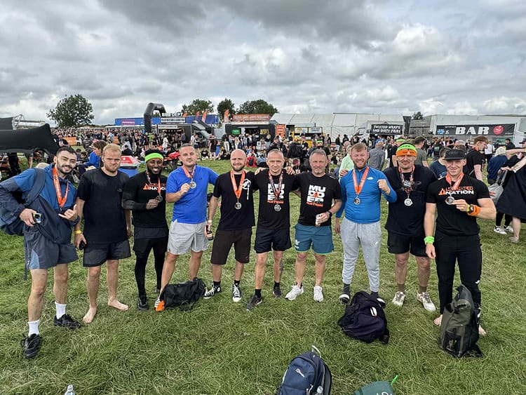 The SGP Team at Tough Mudder Yorkshire 2025