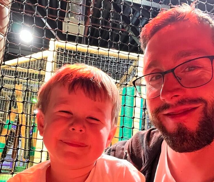 Modern Joinery Editor George Lewis is taking on the St Thomas Abseil on behalf of his son Jude