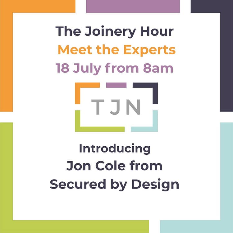 The Joinery Hour with Jon Cole SBD