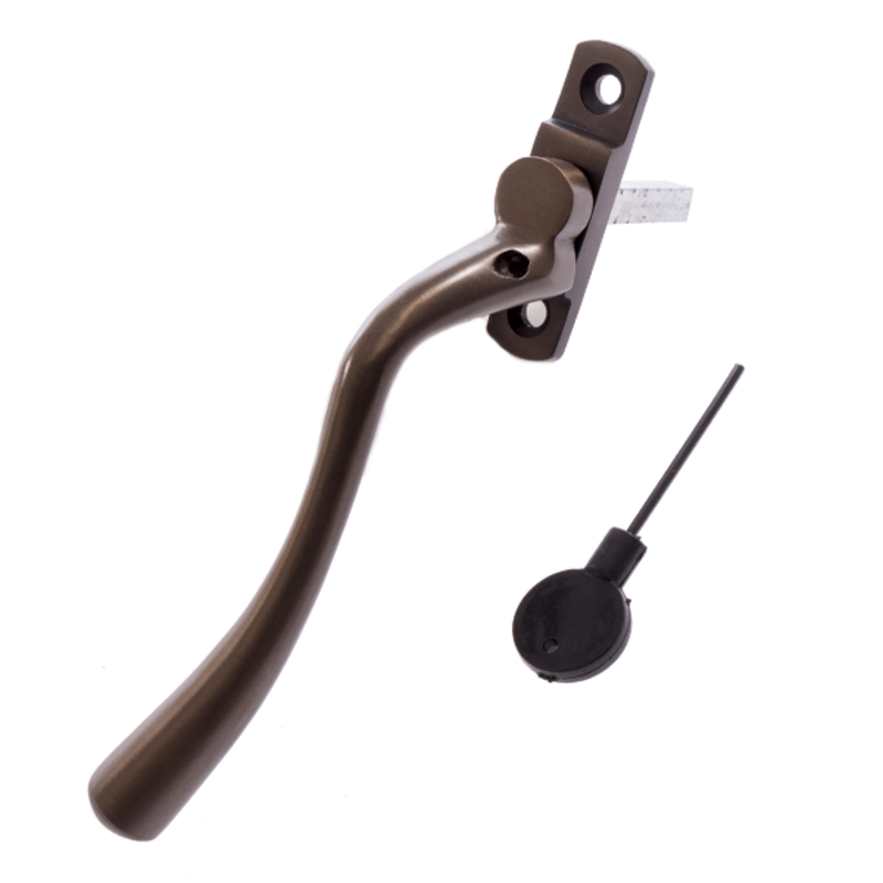 Forged Cranked Ball End Espagnolette Handle